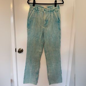 Frosty Blue Corduroy Pants - Teddy Fresh